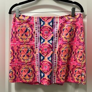 Lilly Pulitzer floral skort